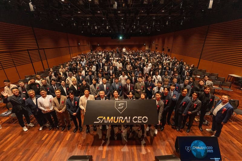 代表取締役 佐川学が「SAMURAI CEO2025」に選出！